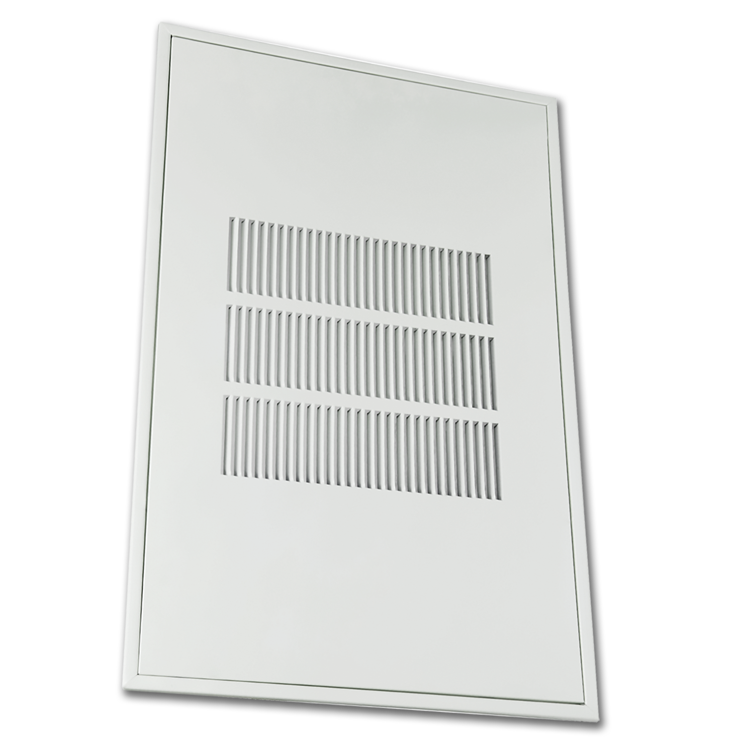 Durham LPW-46X64-95 Wall Mountable, 16 Gauge, Louvered Panel Rack 46 X 64 Hook On Bins Are Sold Seperately