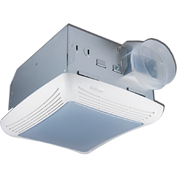 Show details for NUTONE EXHAUST FAN & LIGHT 50CFM 2.5 SONES - 763 Picture of NUTONE EXHAUST FAN & LIGHT 50CFM 2.5 SONES - 763