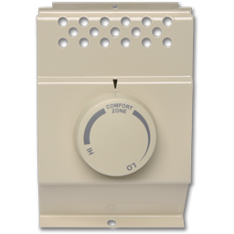 Show details for SINGLE POLE BASEBOARD HEATER THERMOSTAT - ALMOND Picture of SINGLE POLE BASEBOARD HEATER THERMOSTAT - ALMOND