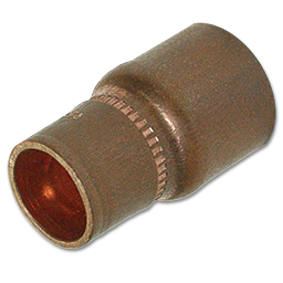 Show details for 1-1/8"OD X 7/8"OD (1"ID X 3/4"ID) REDUCER COPPER COUPLING Picture of 1-1/8"OD X 7/8"OD (1"ID X 3/4"ID) REDUCER COPPER COUPLING