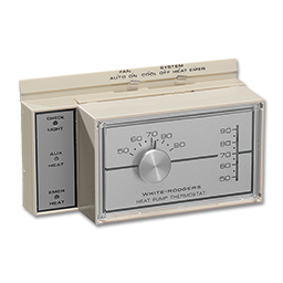 Show details for WHITE RODGERS 1F58-77 HEAT PUMP THERMOSTAT Picture of WHITE RODGERS 1F58-77 HEAT PUMP THERMOSTAT