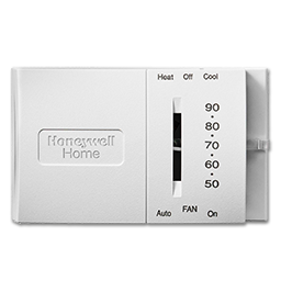 Show details for HONEYWELL VERTICAL HEAT/COOL THERMOSTAT Picture of HONEYWELL VERTICAL HEAT/COOL THERMOSTAT