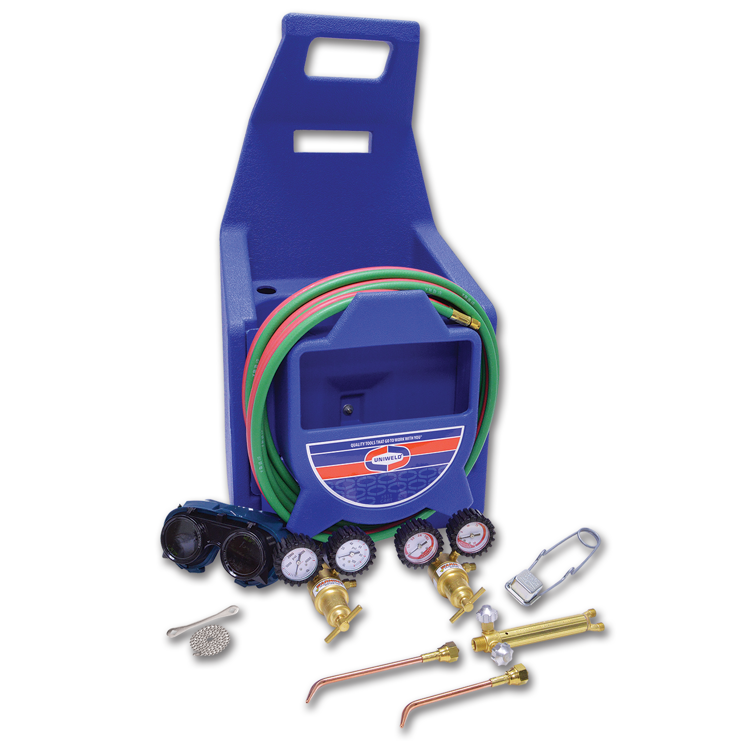 Chadwell Supply. UNIWELD BRAZING OUTFIT WITH STAND