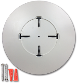 Show details for UNIVERSAL ROUND THERMOSTAT COVER PLATE Picture of UNIVERSAL ROUND THERMOSTAT COVER PLATE