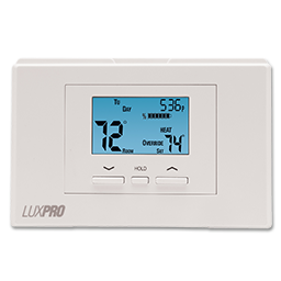 Show details for LUX DIGITAL 5/2 DAY PROGRAMMABLE HEAT PUMP THERMOSTAT Picture of LUX DIGITAL 5/2 DAY PROGRAMMABLE HEAT PUMP THERMOSTAT