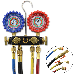 Show details for UNIWELD 4-VALVE ALUM MANIFOLD SET WITH 5' ANTI-BLOWBACK HOSES Picture of UNIWELD 4-VALVE ALUM MANIFOLD SET WITH 5' ANTI-BLOWBACK HOSES