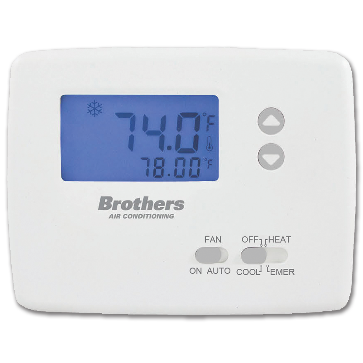 Chadwell Supply. BROTHERS HEAT PUMP NON-PROGRAMMABLE THERMOSTAT