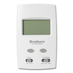 Show details for BROTHERS STRAIGHT COOL VERTICAL NON-PROGRAMMABLE THERMOSTAT Picture of BROTHERS STRAIGHT COOL VERTICAL NON-PROGRAMMABLE THERMOSTAT