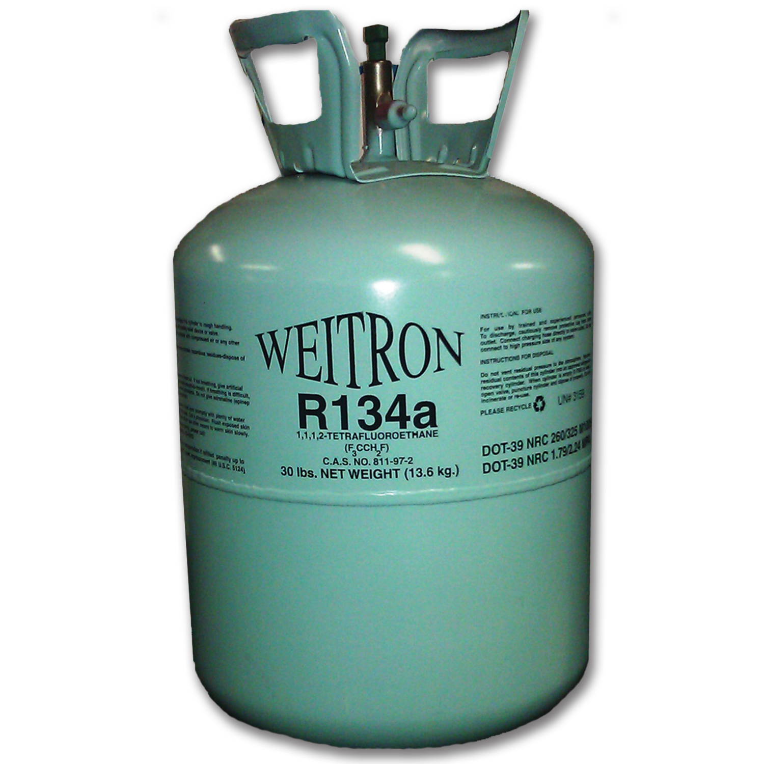 R134a Refrigerant 30 Lbs Freon