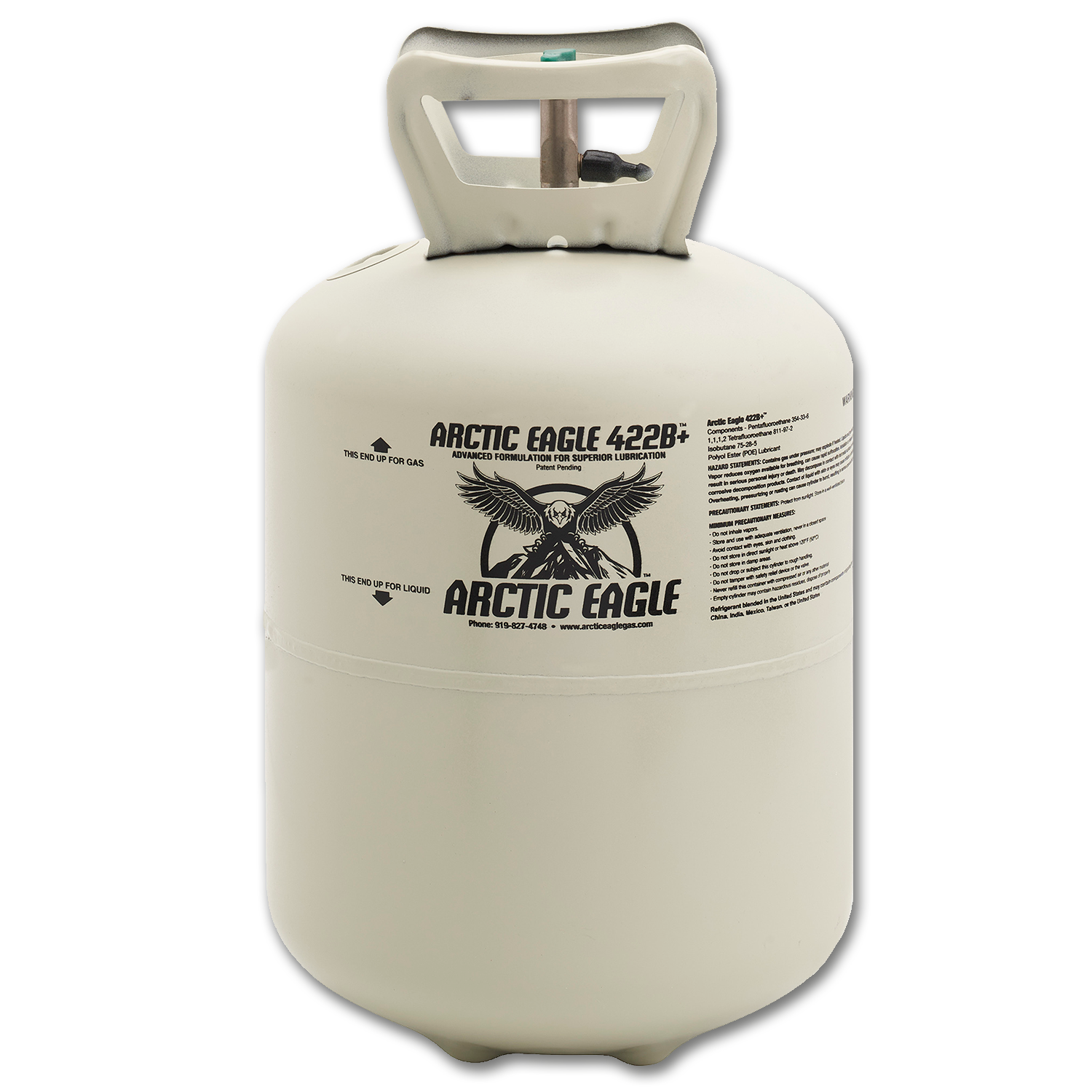 Chadwell Supply. R422B+ REFRIGERANT 25 LB