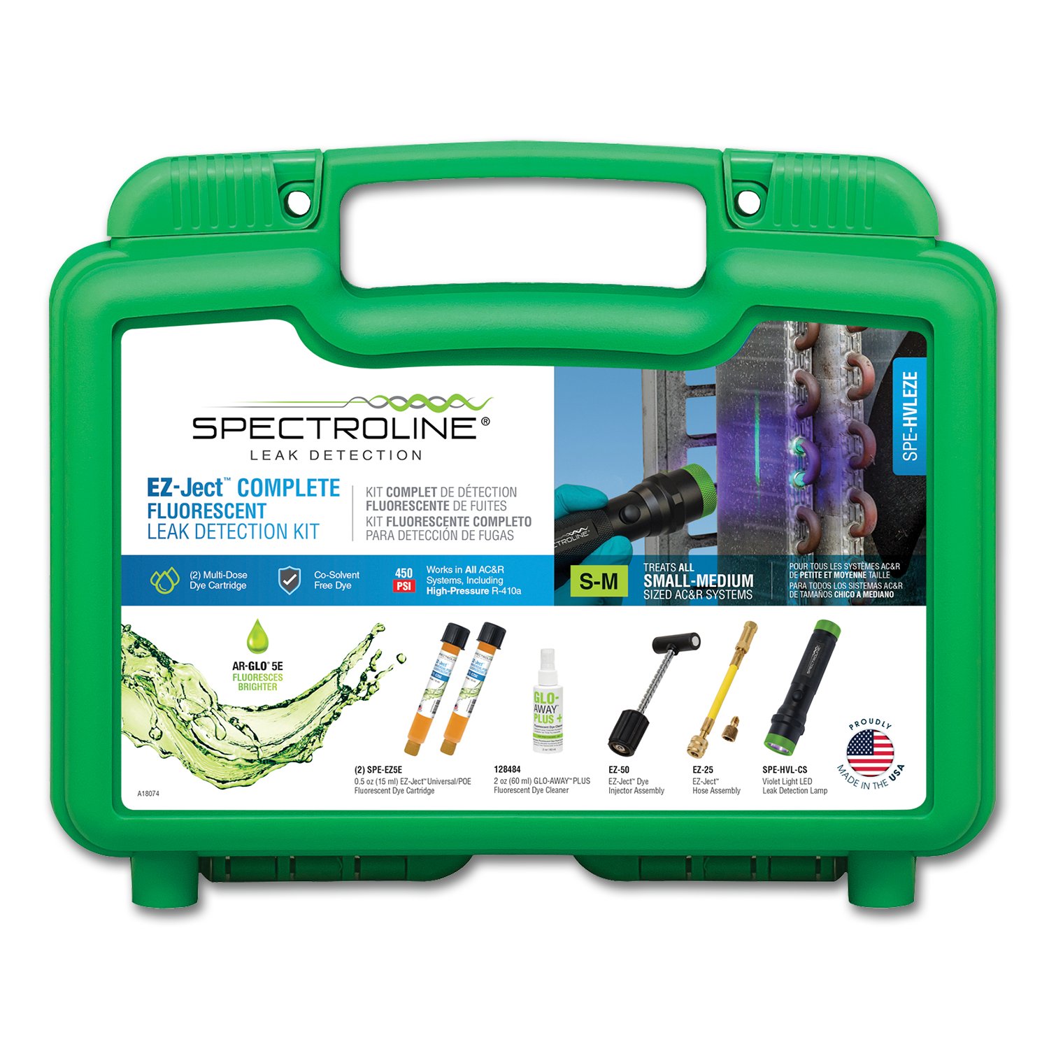 Chadwell Supply Spectroline Complete Fluorescent Leak Detection Kit