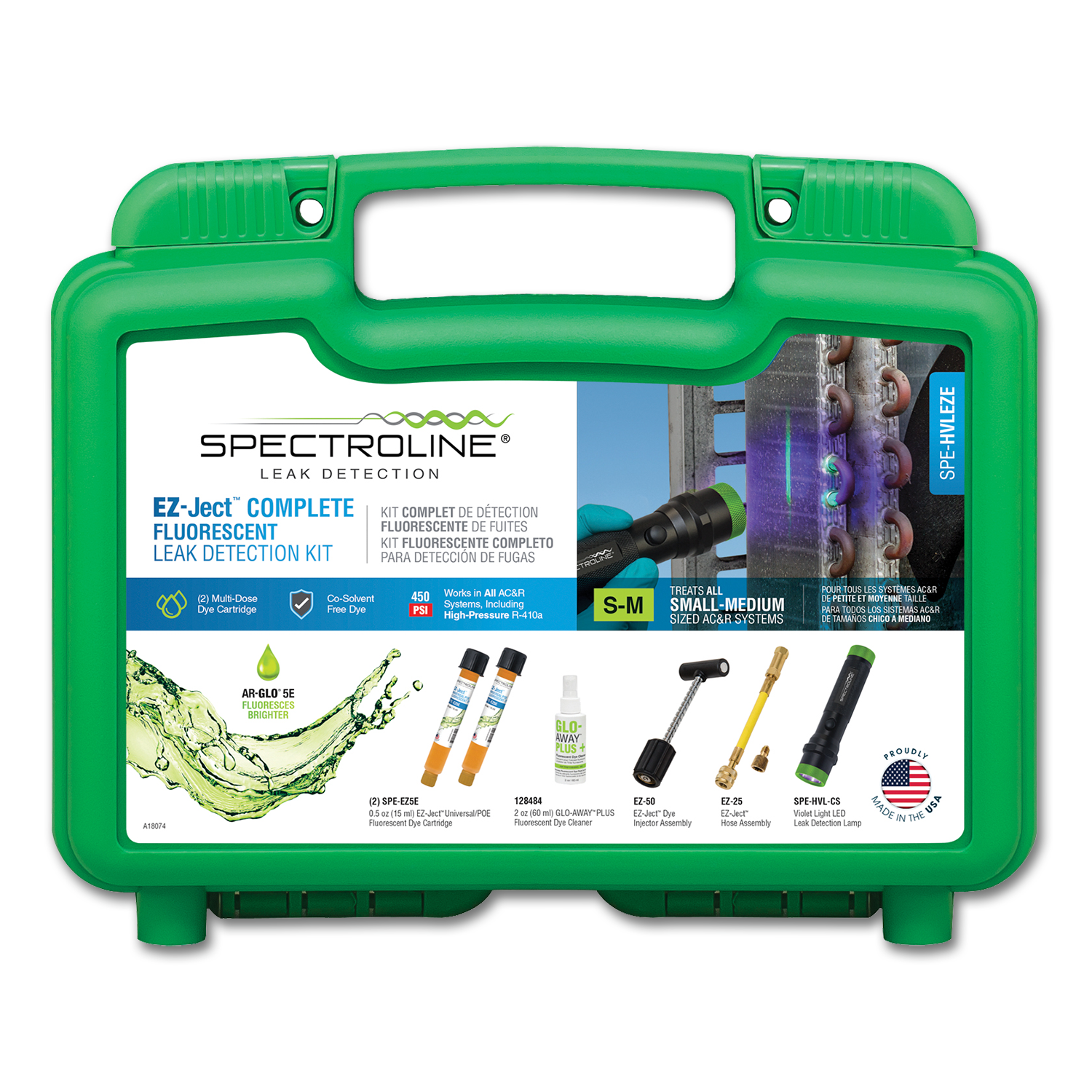 Chadwell Supply. SPECTROLINE COMPLETE FLUORESCENT LEAK DETECTION KIT