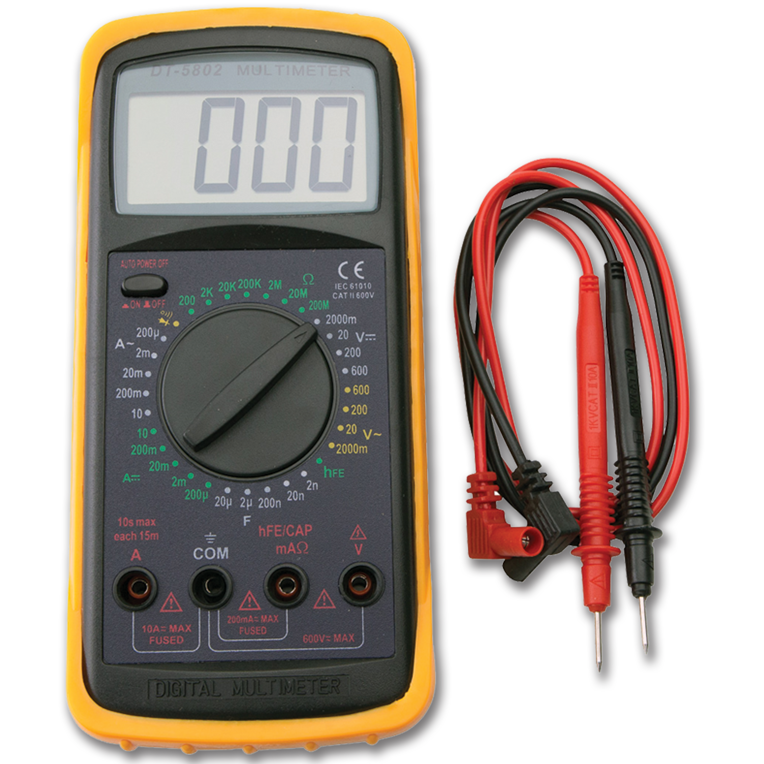 Chadwell Supply. PROFESSIONAL DIGITAL MULTIMETER