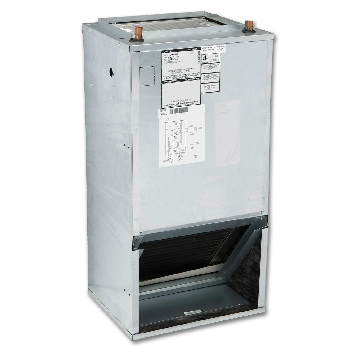 first company hydronic air handler