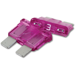 Show details for ATC-3 BLADE-TYPE FUSE - 5/PK Picture of ATC-3 BLADE-TYPE FUSE - 5/PK