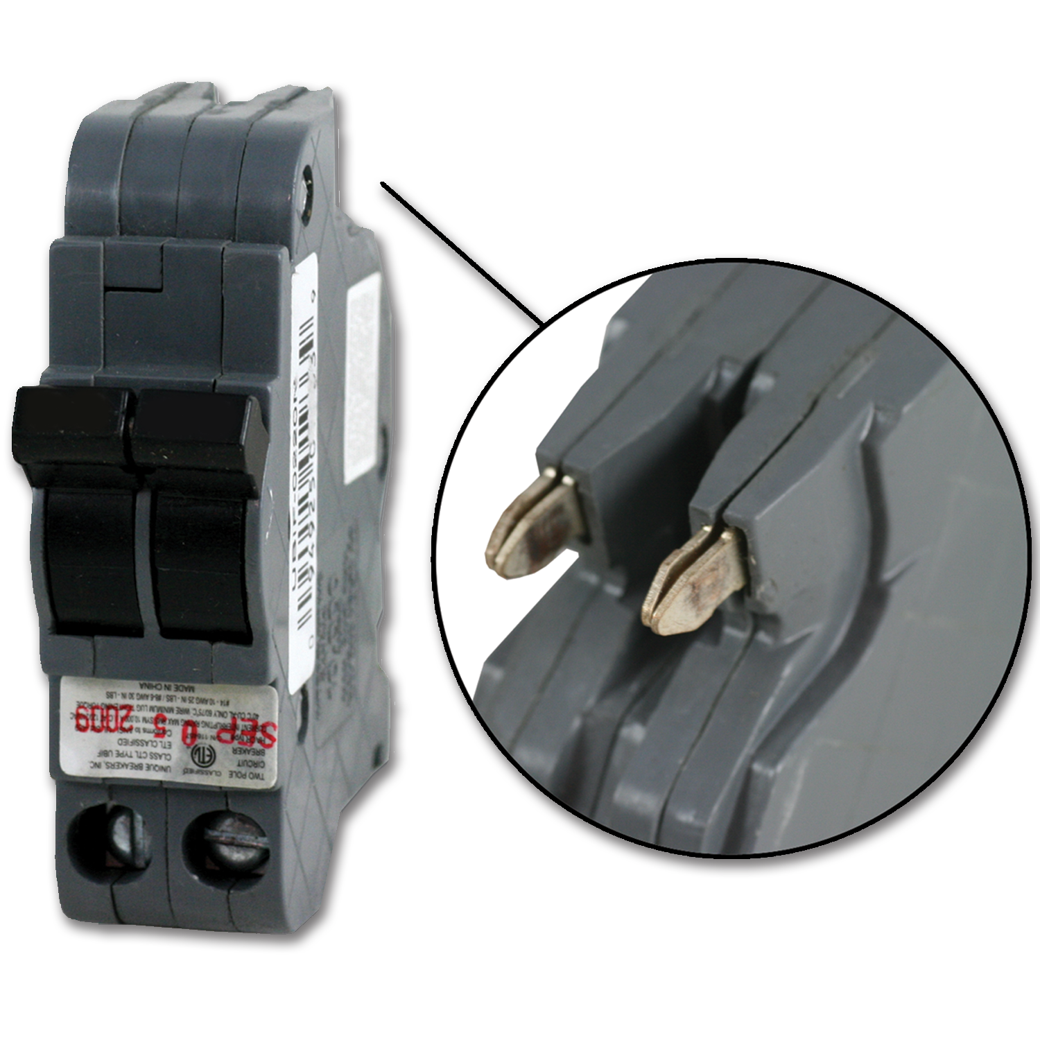 Chadwell Supply. FEDERALSTYLE 2P 30AMP SLIMLINE BREAKER