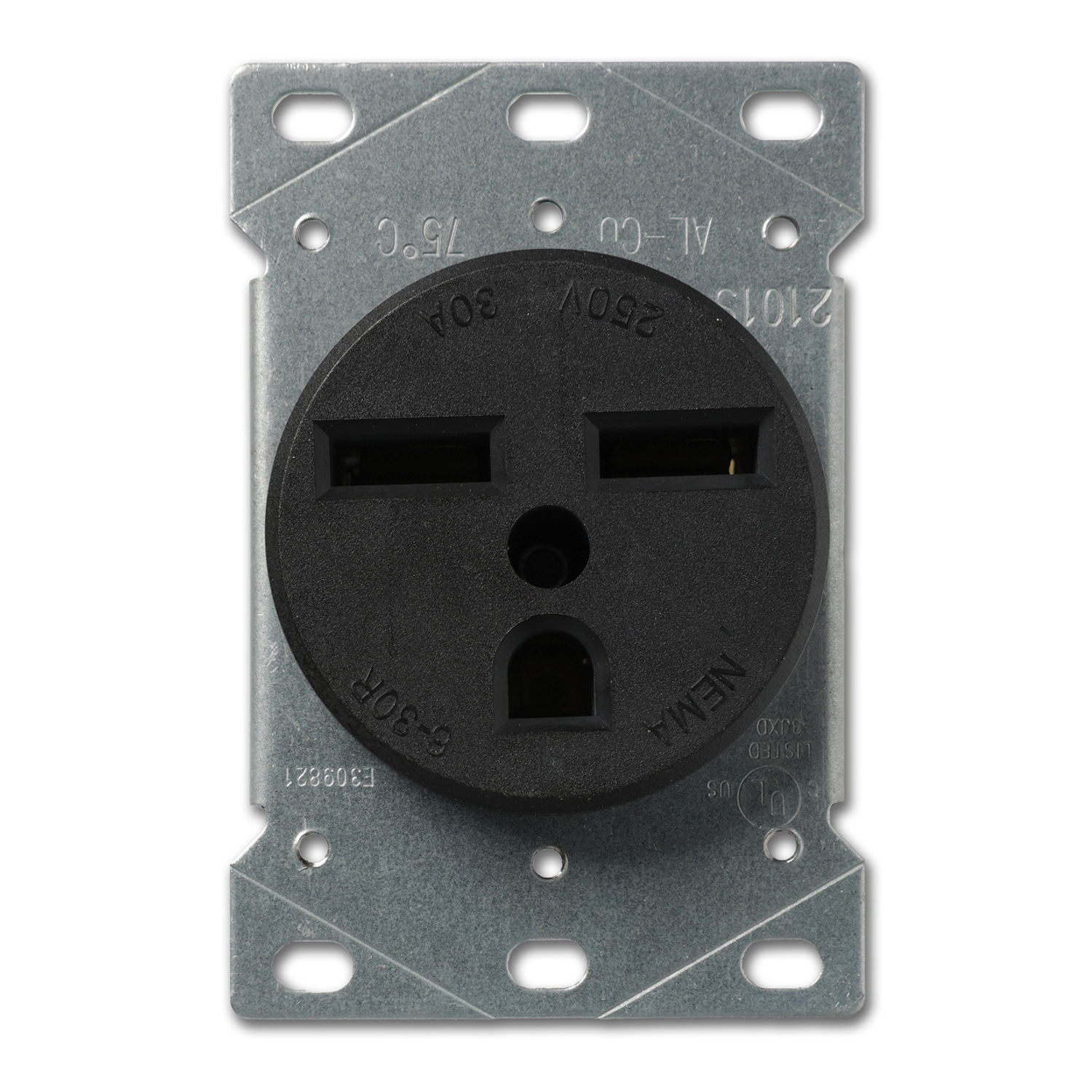 Chadwell Supply. 30AMP A/C RECEPTACLE FLUSH MOUNT