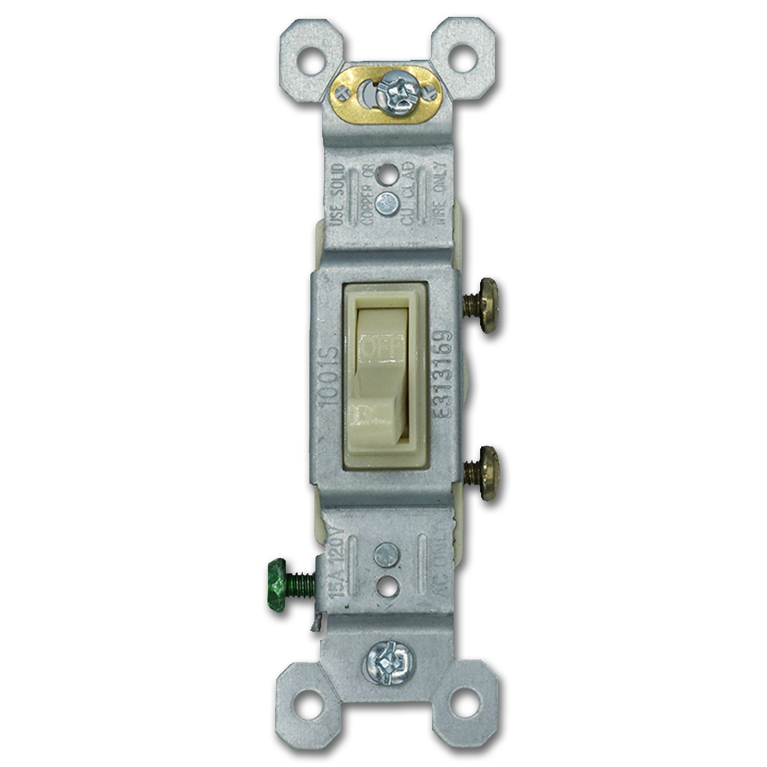 Chadwell Supply. SINGLE POLE SWITCH IVORY