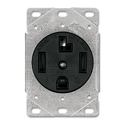 Show details for 30AMP DRYER RECEPTACLE FLUSH MOUNT 4 WIRE Picture of 30AMP DRYER RECEPTACLE FLUSH MOUNT 4 WIRE