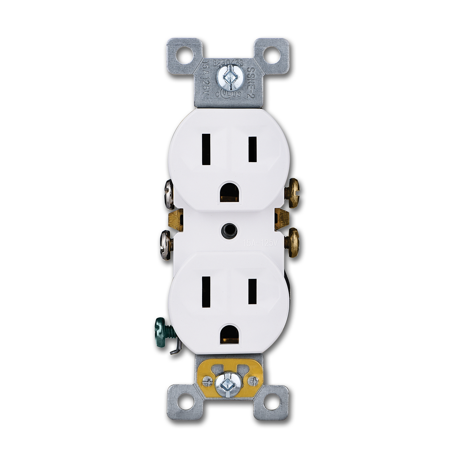 Chadwell Supply. 15AMP DUPLEX RECEPTACLE WHITE