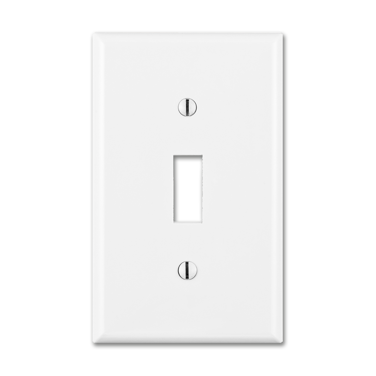 Chadwell Supply. JUMBO SINGLE GANG SWITCH PLATE WHITE