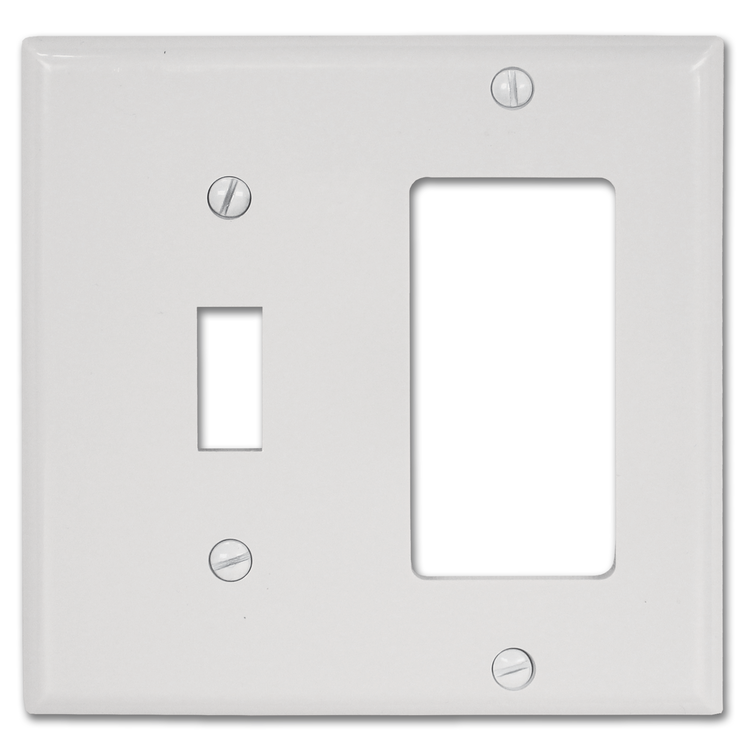 Chadwell Supply. STANDARD SWITCH/DECORA WALL PLATE WHITE