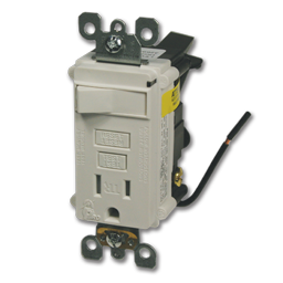 Show details for COMBINATION 15AMP SELF TEST GFCI RECEPTACLE - WHITE Picture of COMBINATION 15AMP SELF TEST GFCI RECEPTACLE - WHITE