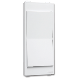 Show details for ALLURE DECORA ROCKER SWITCH INSERT - WHITE Picture of ALLURE DECORA ROCKER SWITCH INSERT - WHITE