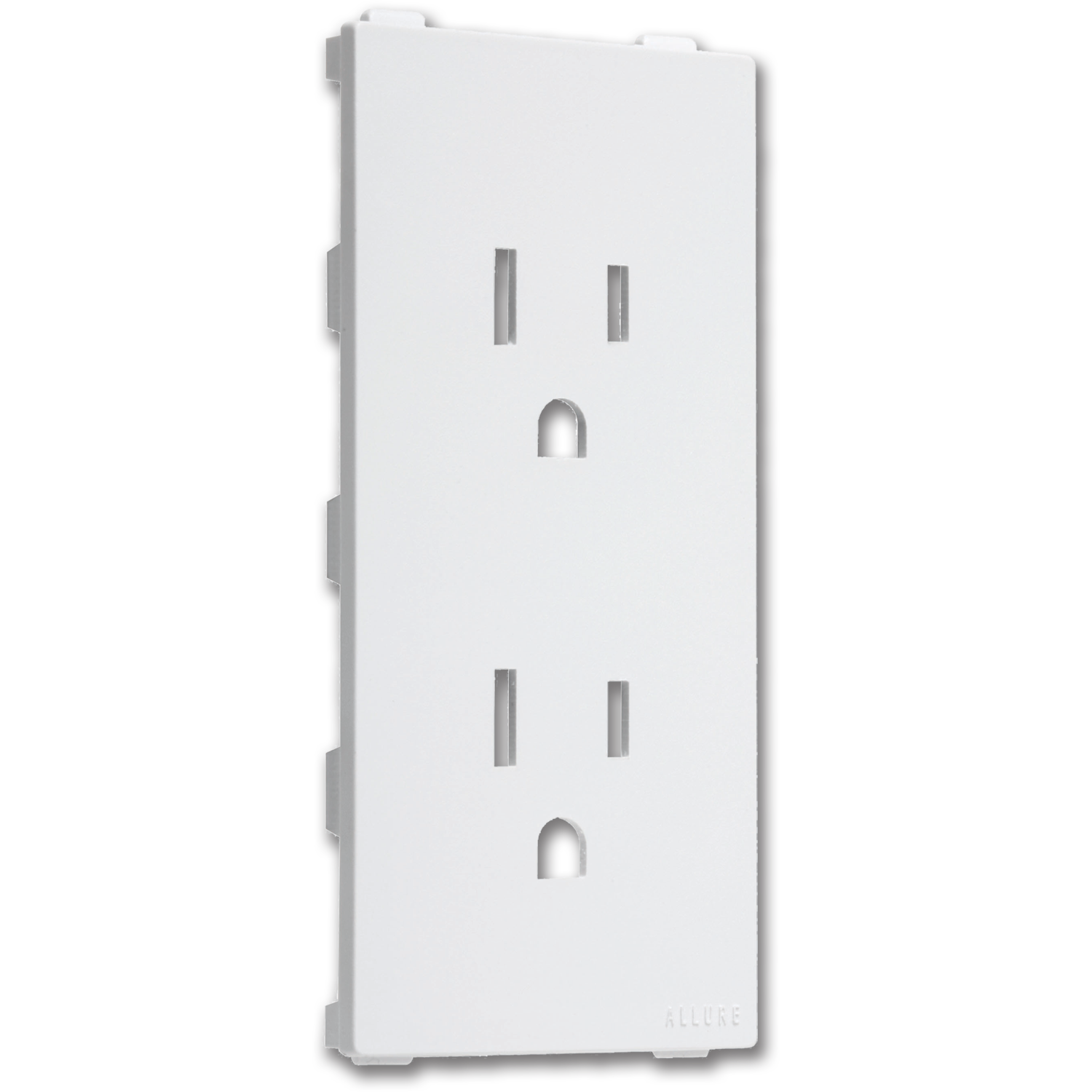 Chadwell Supply. ALLURE DUPLEX RECEPTACLE INSERT WHITE