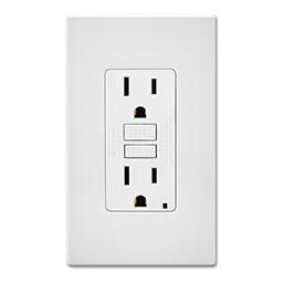 Show details for LEVITON SMARTLOCK PRO® 15AMP SELF TEST GFCI RECEPTACLE - WHITE Picture of LEVITON SMARTLOCK PRO® 15AMP SELF TEST GFCI RECEPTACLE - WHITE