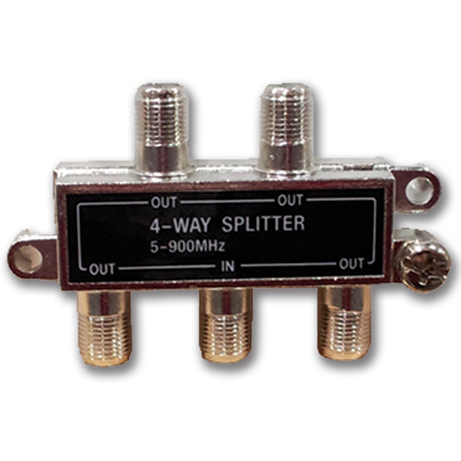 Chadwell Supply. 4WAY CABLE TV SPLITTER