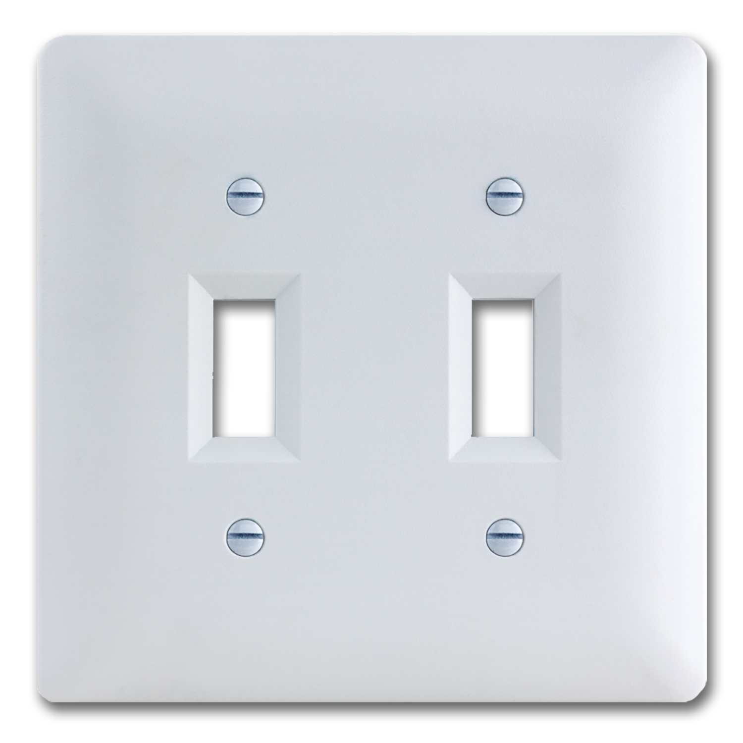 Chadwell Supply. DESIGNER 2GANG TOGGLE SWITCH PLATE 10/PK WHITE