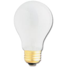 Show details for 60 WATT FROST A19 130V ROUGH SERVICE BULB - 120/CS Picture of 60 WATT FROST A19 130V ROUGH SERVICE BULB - 120/CS
