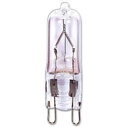 Show details for 25 WATT T4 HALOGEN BULB - CLEAR Picture of 25 WATT T4 HALOGEN BULB - CLEAR