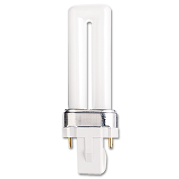 Show details for 5W SINGLE TUBE 2 PIN COMPACT FLUORESCENT BULB - G23 BASE - WARM WHITE Picture of 5W SINGLE TUBE 2 PIN COMPACT FLUORESCENT BULB - G23 BASE - WARM WHITE