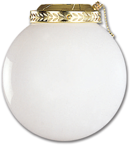 Show details for 8" ROUND OPAL GLOBE LIGHT KIT - POLISHED BRASS Picture of 8" ROUND OPAL GLOBE LIGHT KIT - POLISHED BRASS