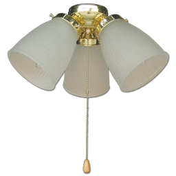 Show details for 3-LIGHT PRISMATIC KIT POLISHED BRASS WITH FROSTED GLASS Picture of 3-LIGHT PRISMATIC KIT POLISHED BRASS WITH FROSTED GLASS