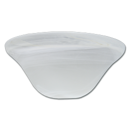 Show details for 12" REPLACEMENT FAUX ALABASTER LIGHT SHADE (GLASS ONLY) FOR 162075, 162097 & 162098 Picture of 12" REPLACEMENT FAUX ALABASTER LIGHT SHADE (GLASS ONLY) FOR 162075, 162097 & 162098