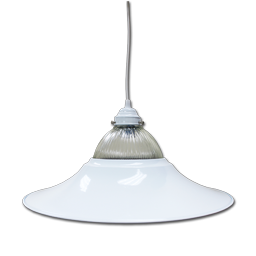 Show details for 18" FLANGED PENDANT FIXTURE - WHITE Picture of 18" FLANGED PENDANT FIXTURE - WHITE