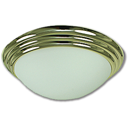 Show details for 16" TWIST-ON CEILING FIXTURE - POLISHED BRASS Picture of 16" TWIST-ON CEILING FIXTURE - POLISHED BRASS