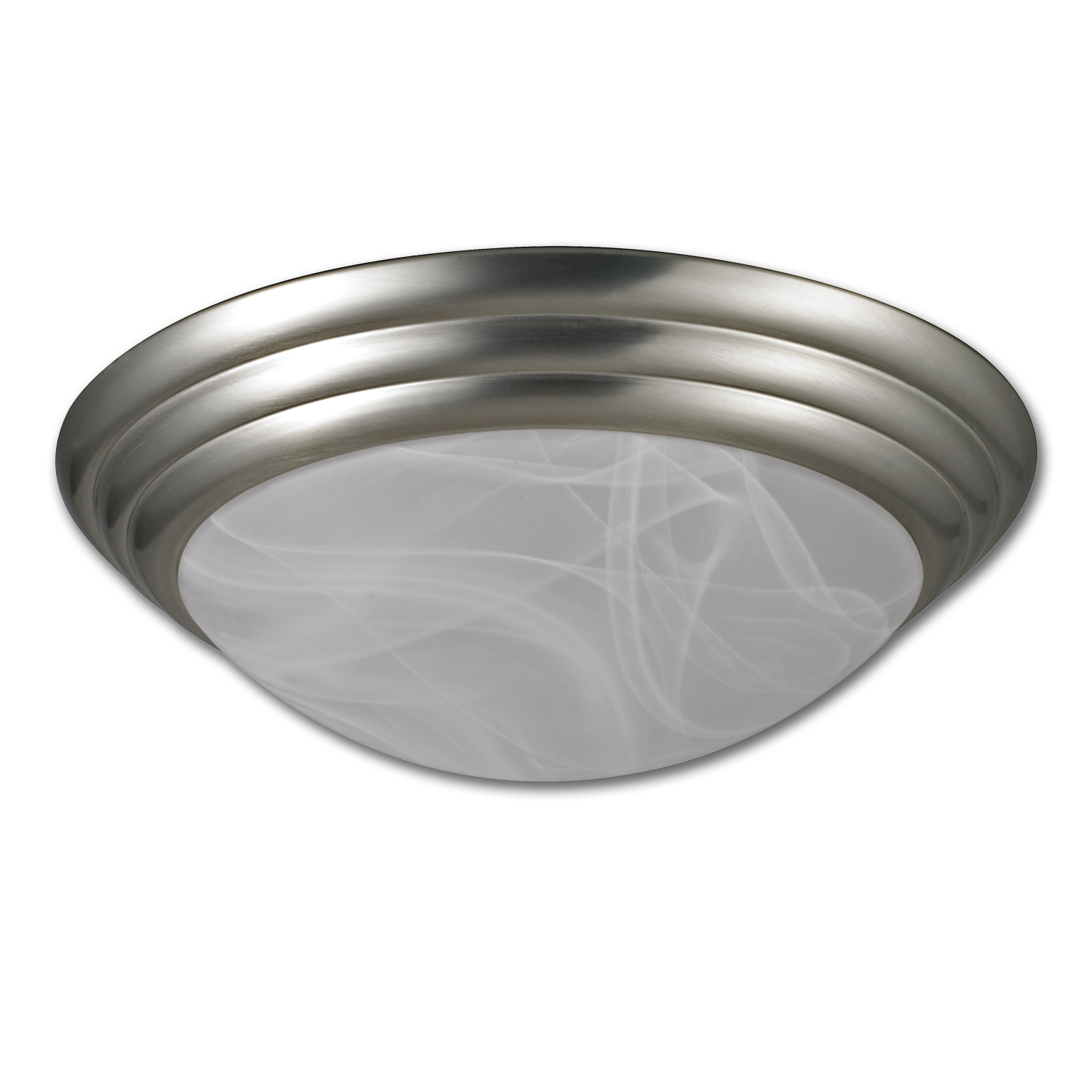 Chadwell Supply. 16" TWISTON CEILING FIXTURE SATIN NICKEL