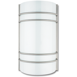 Show details for F9085-80 OPAL HALF-ROUND GLASS WALL SCONCE Picture of F9085-80 OPAL HALF-ROUND GLASS WALL SCONCE