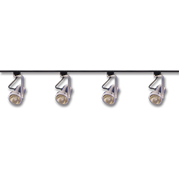 Show details for 4' 4-LIGHT TRACK LIGHT PAR20 GIMBLE RING SATIN NICKEL Picture of 4' 4-LIGHT TRACK LIGHT PAR20 GIMBLE RING SATIN NICKEL
