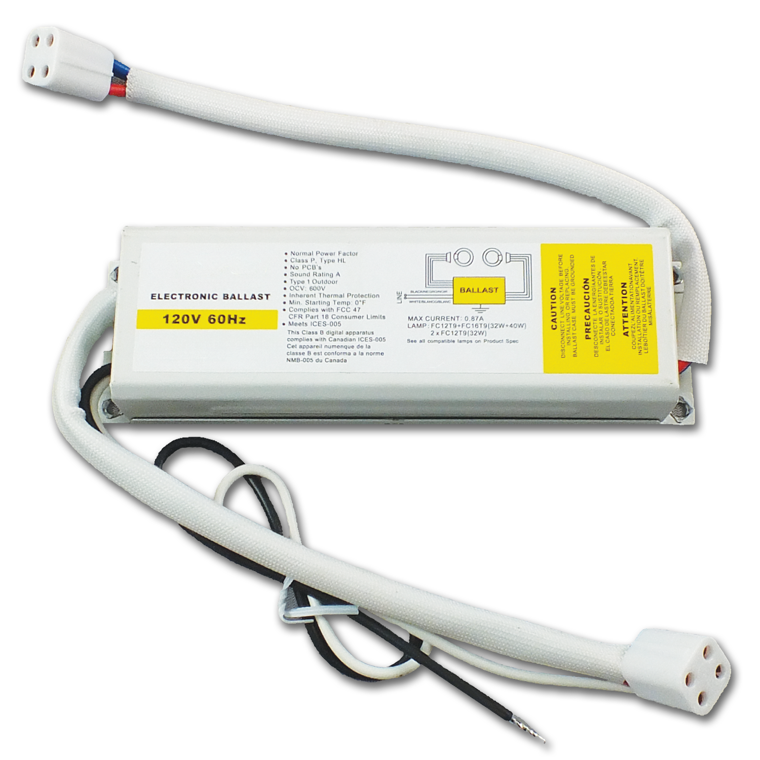 Chadwell Supply 2 Bulb 32w Fluorescent Ballast