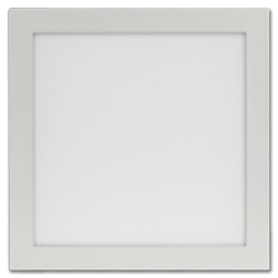 12" SQUARE PANEL LED CEILING FIXTURE - WHITE
