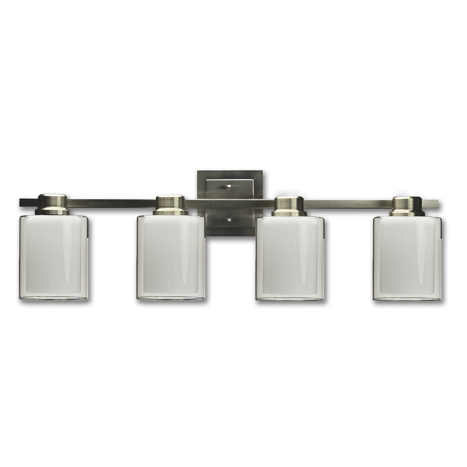 Chadwell Supply. 4LIGHT VANITY LIGHT SATIN NICKEL