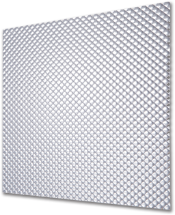 Show details for CLEAR PRISMATIC 2' X 2' LIGHT PANELS - 30/CS Picture of CLEAR PRISMATIC 2' X 2' LIGHT PANELS - 30/CS