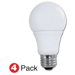 Show details for 9W A19 LED BULB -2700K -4/PK Picture of 9W A19 LED BULB -2700K -4/PK