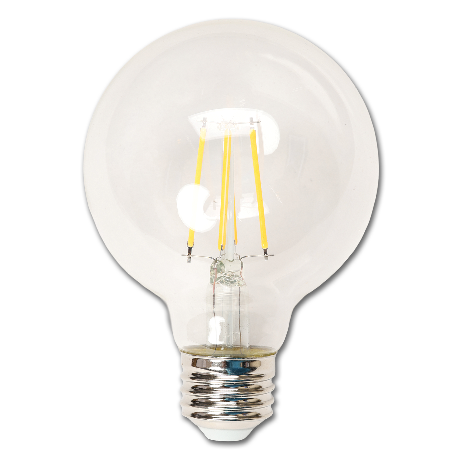 Chadwell Supply. 5.5W G25 VANITY LED BULB CLEAR BULB 2700K 6/PK