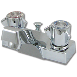 Show details for SAYCO TWO HANDLE LAVATORY FAUCET WITH POP-UP - CHROME Picture of SAYCO TWO HANDLE LAVATORY FAUCET WITH POP-UP - CHROME